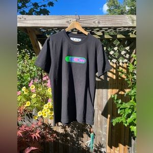 Off-White Black Oversized Shirt Medium
